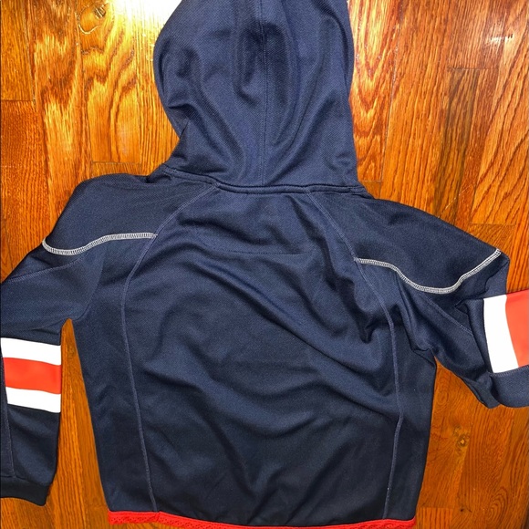 NY RANGERS HOODIE SZ L (14-16) Reebok face Off Collection - Picture 2 of 5